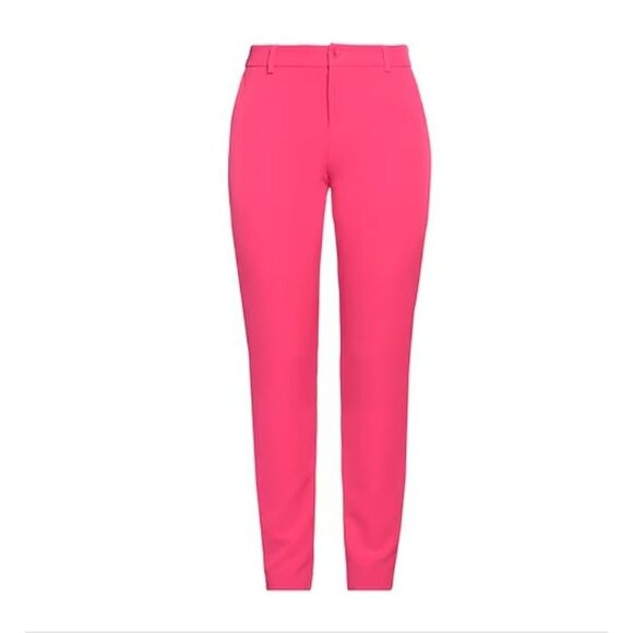 Liu Jo Womens Fuchsia Slim Fit Pants Size 42 - Picture 3 of 12